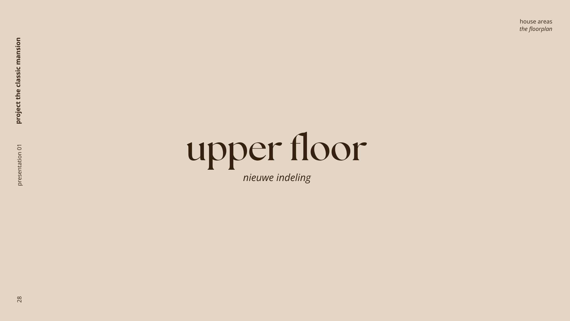 Floorplan eerste verdieping