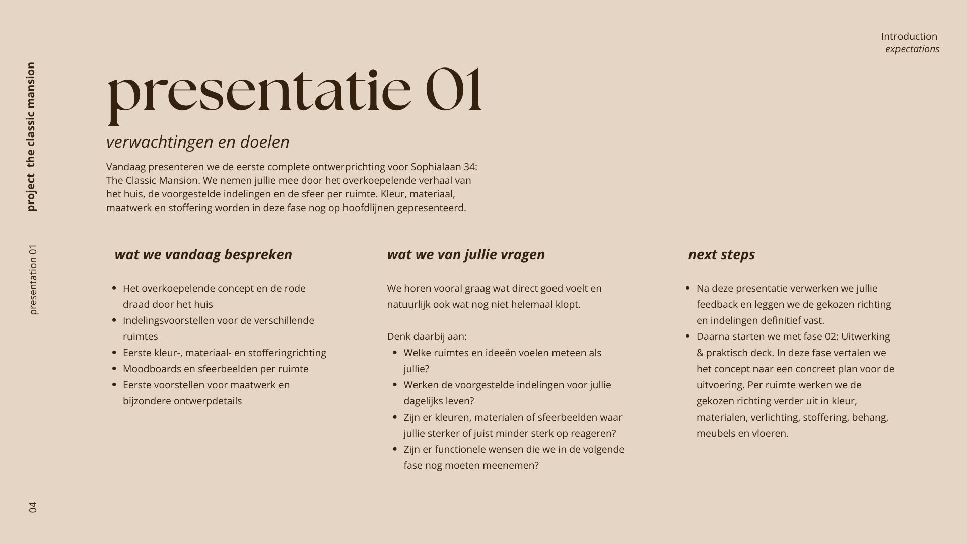 Project overview