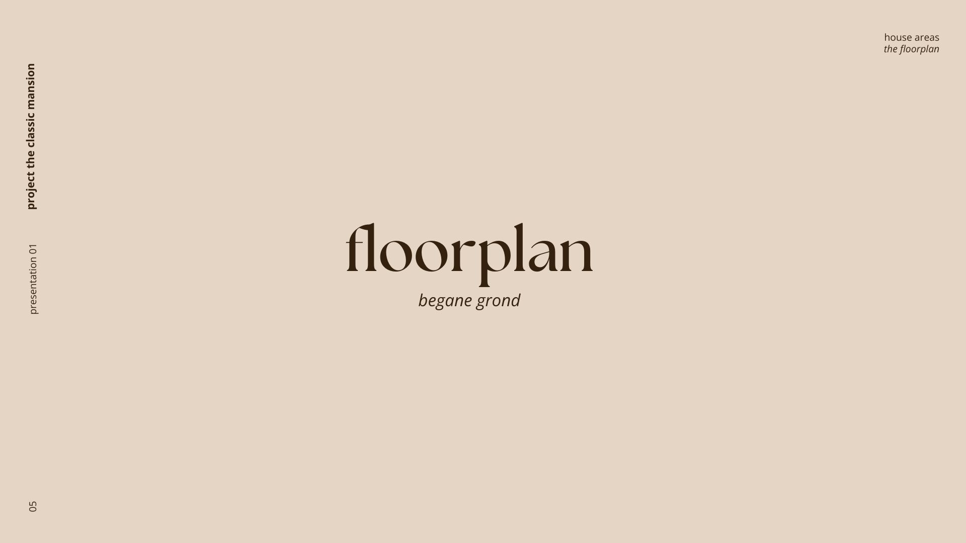 Floorplan begane grond